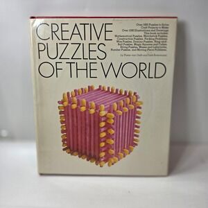 Creative Puzzles of the World Pieter van Delft Hardcover 1978 1st Ed Abrams
